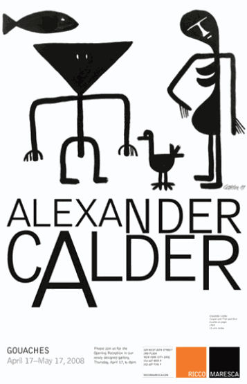 Alexander Calder: Goauches
