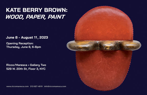 Kate Berry Brown: Wood, Paper, Paint Gallery Two