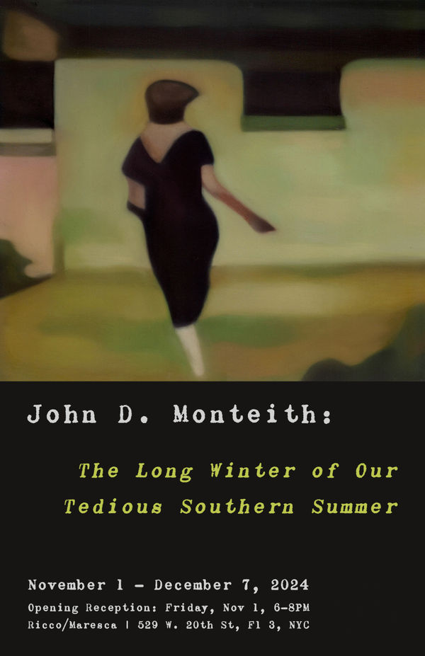 John D. Monteith: The Long Winter of our Tedious Southern Summer Gallery Two