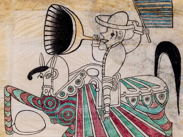 Martín Ramírez (1895 – 1963): Silent Dialogue, Gallery One • In-Person and Online