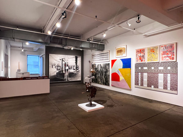 Installation photograph of the exhibition "Singing in Unison" at Ricco/Maresca Gallery