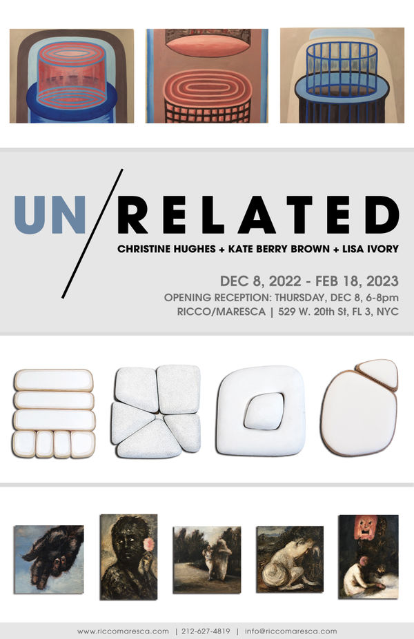 UN/RELATED: Christine Hughes, Kate Berry Brown, Lisa Ivory In-Person and Online
