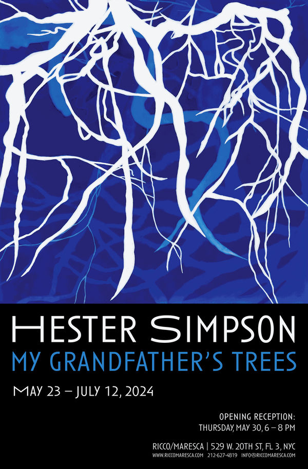 Hester Simpson: My Grandfather's Trees Gallery One • In-Person and Online
