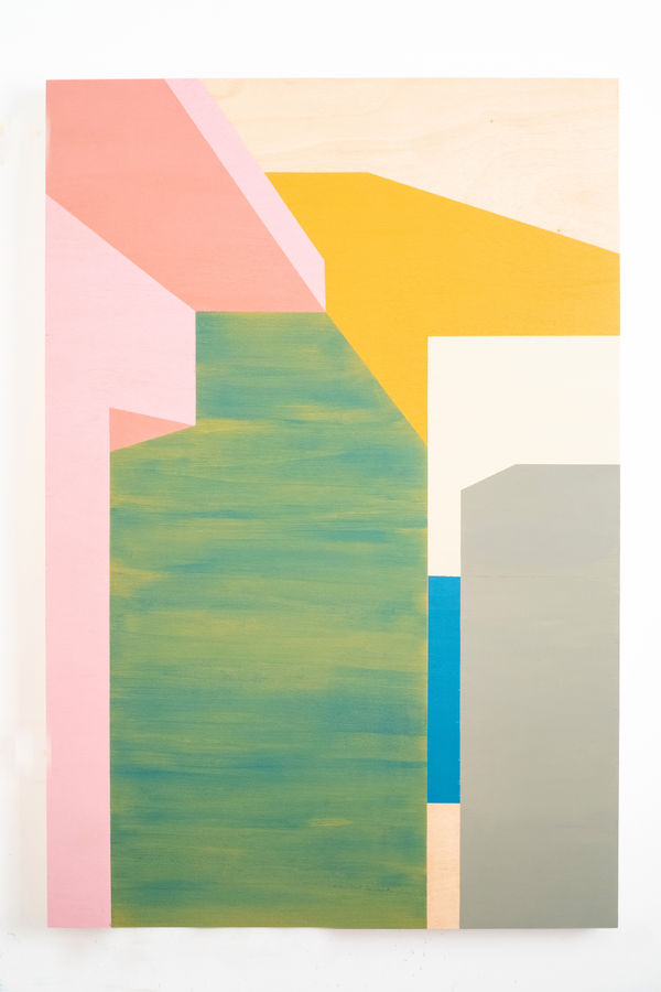 8457 Carolina Martinez A surpresa do caminho 2023 acrílica sobre madeira 135 x 90 x 5 cm