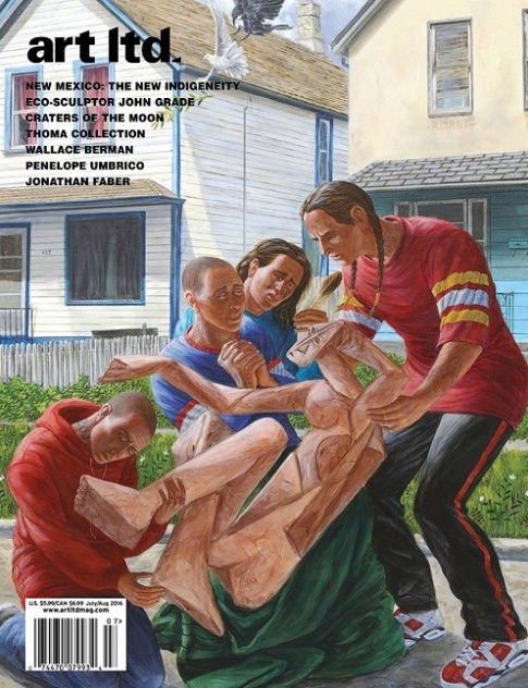 Paul Wackers’ ‘Slow Wave’ Reviewed in art ltd.