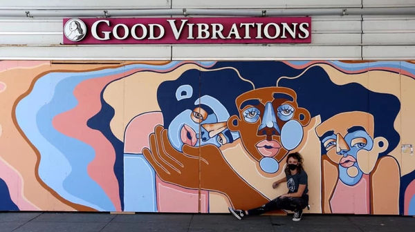 The Good Vibrations Mural