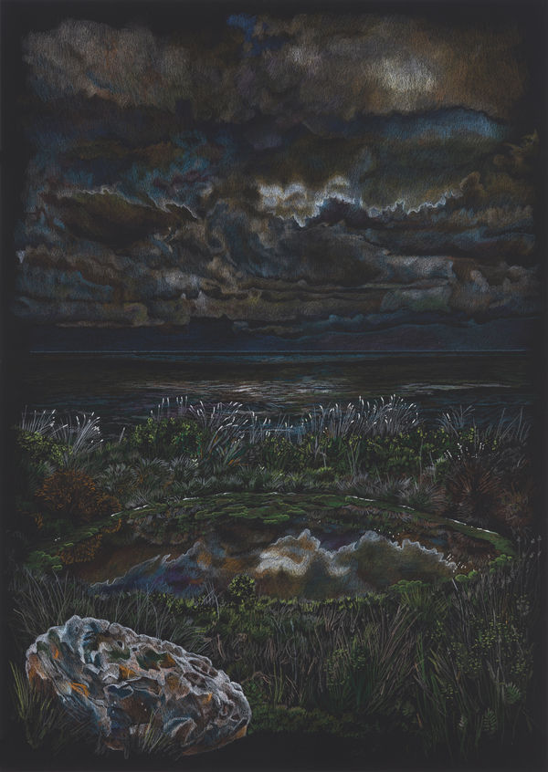 Drawing on Black Paper 8