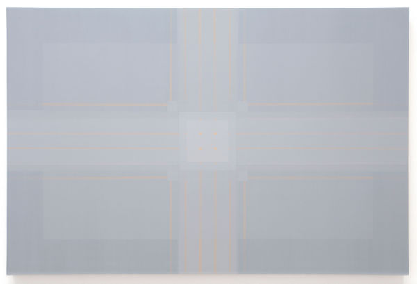 Patsy Krebs Untitled 6-18, 2018 Acrylic on panel 30 x 45 inches