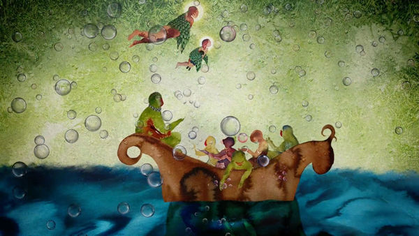 Shiva Ahmadi Ascend, 2017 Single channel animation (color, sound) 6:48 minutes