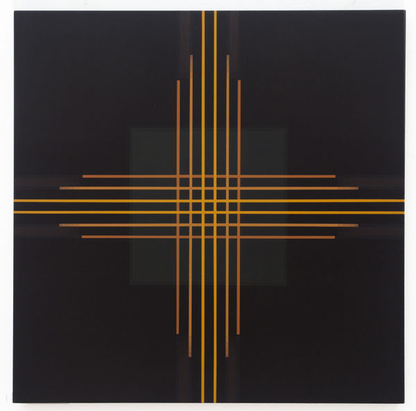 Patsy Krebs Untitled 9-18, 2018 Acrylic on panel 20 x 20 inches