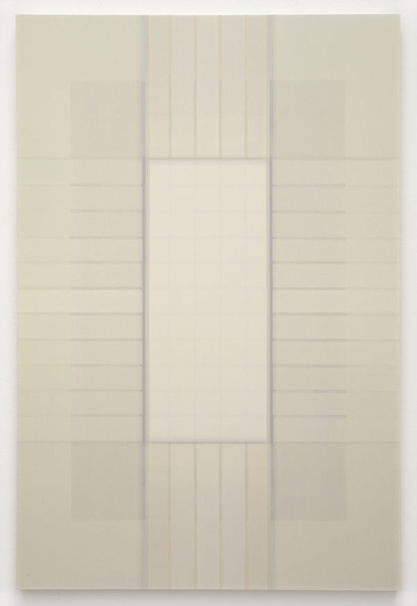 Patsy Krebs Untitled 2-18, 2018 Acrylic on panel 45 x 30 inches