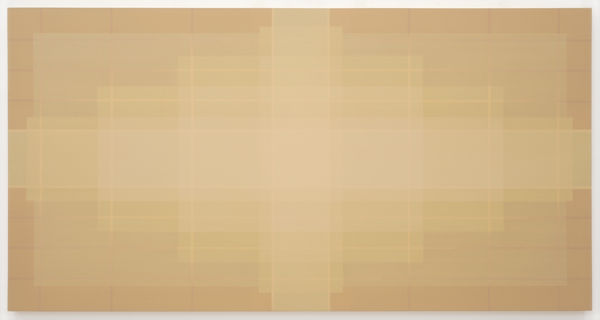 Patsy Krebs Untitled 3-18, 2018 Acrylic on panel 30 x 58 inches
