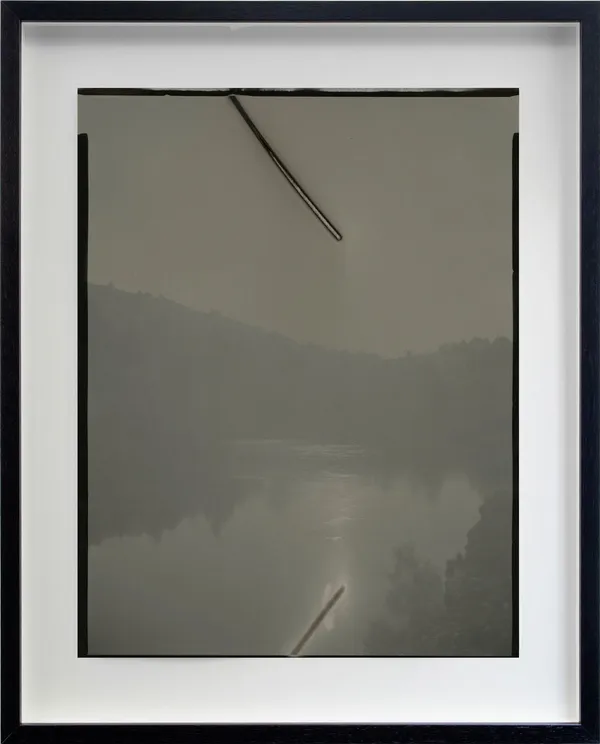 Chris McCaw Sunburned GSP #974 (Oregon), 2017 Unique gelatin silver paper negative 18.5 x 15.5 inches, framed