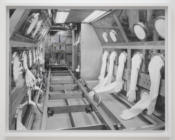 David Maisel Referee Module Interior (5370_04), Whole System Live Agent Test Laboratory, 2014 Archival Pigment Print, printed 2017 Edition of 5 + 2AP: 30 x 40 inches Edition of 3 + 1AP: 46.5 x 62 inches