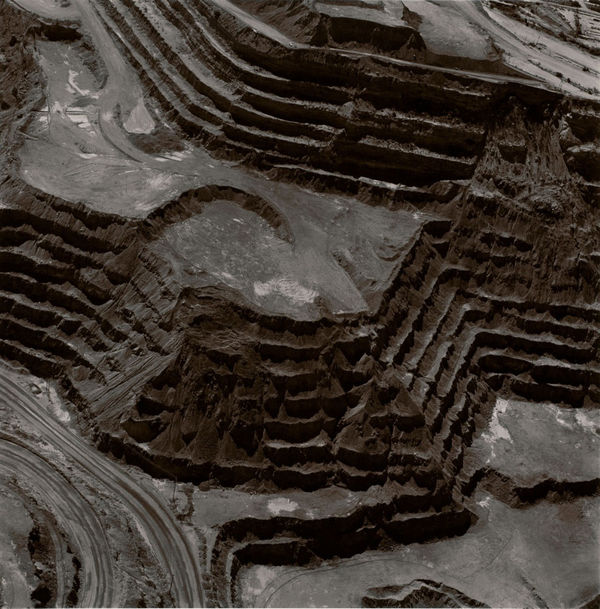 David Maisel,Open Pit Copper Mine, Pima, Arizona, 1985