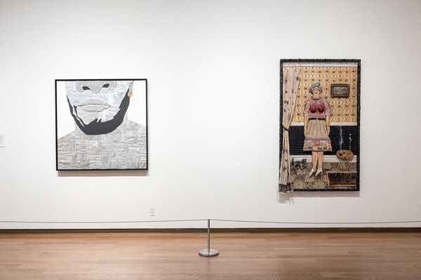 Installation view of The Outwin 2022: American Portraiture Today at the Orlando Museum of Art