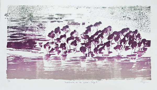 Redshanks at the Water's Edge 2