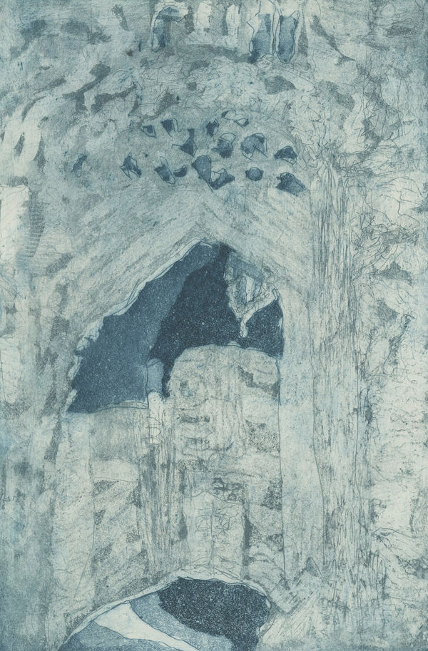 Miriam Vickers, Ancient Archway, St. Benoit du Sault, Ingres, 2019