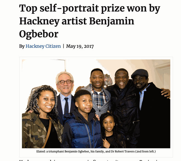 Ruth Borchard Prize Winner becomes Hackney Superstar