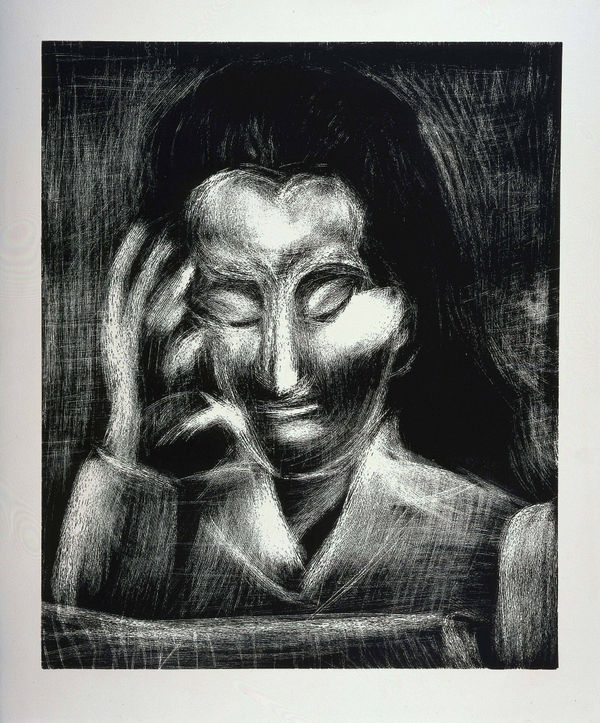 Pablo Picasso, Jacqueline Lisant (1 of 5), 1962
