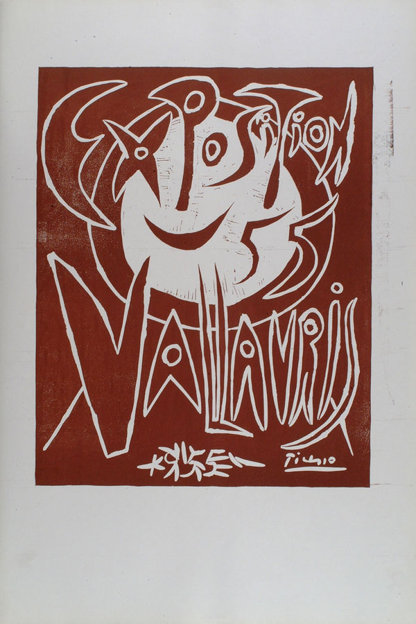 Pablo Picasso, Exposition 55 Vallauris, 1955