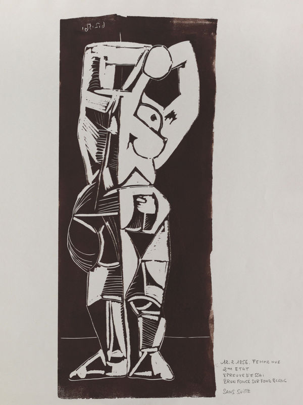 Pablo Picasso, Grand Nu debout, 1956