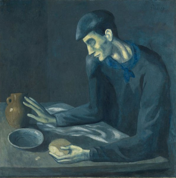 Pablo Picasso, Le repas de l'aveugle, 1903
