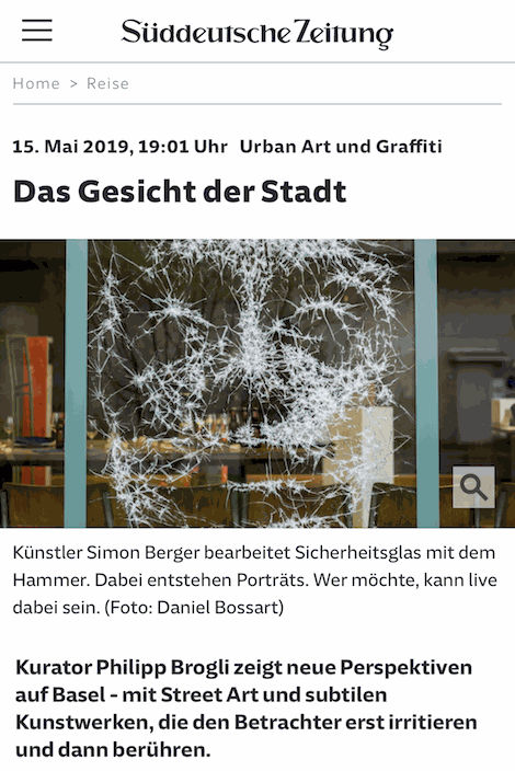 DAS GESICHT DER STADT – Süddeutsche Zeitung