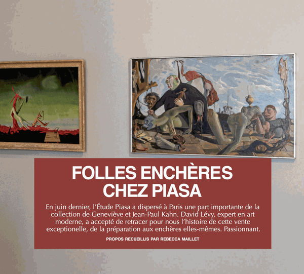 Folles Enchères Chez Piasa, En juin dernier, l'Étude Piasa a dispersé à Paris une part importante de la collection de...