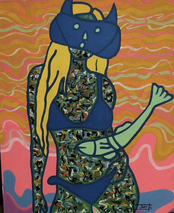 Ajarb Bernard Ategwa, Mask for Heat, 2025