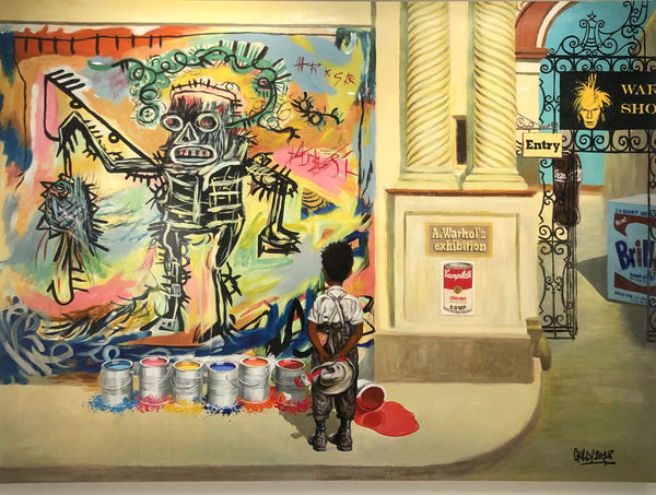 Gully, Basquiat Meets Warhol, 2018