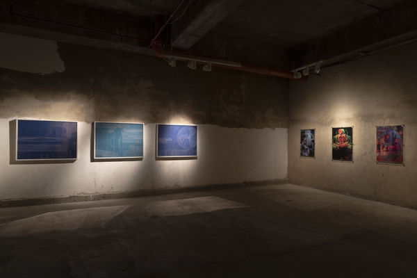 G1957 Constellations Part 2 Figures In Webs And Ripples Of Space Exhibition Views 1