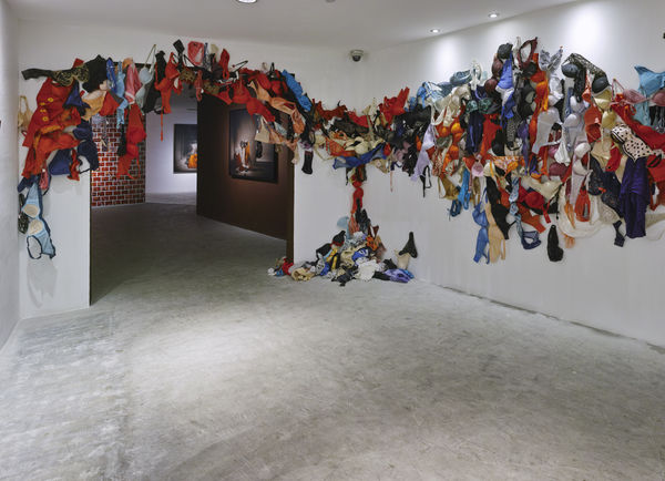 CrazinisT artisT in collaboration with My Dear Fagot, Passing Through - Acts of Radical Empathy, installation view, 2018. Courtesy Gallery 1957, Accra. Photo Ric Bower