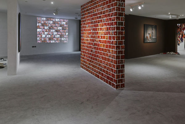 CrazinisT artisT in collaboration with My Dear Fagot, Passing Through - Acts of Radical Empathy, installation view, 2018. Courtesy Gallery 1957, Accra. Photo Ric Bower