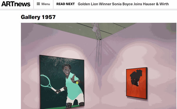 Gallery 1957 Selected as Standout Booths at Frieze Seoul by ArtNews