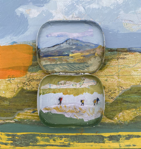 Jayne Stokes, Spring Hike To Schiehallion, 2024