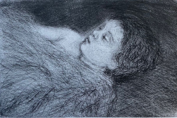 Sleeping Boy - Heidrun Rathgeb, Etching and Aquatint, Ed 4/5