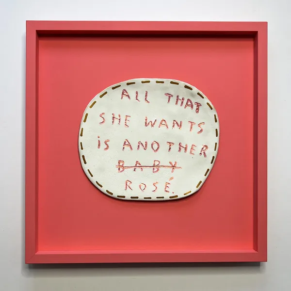 Dan Jamieson, All that she wants is another rosé. (M)