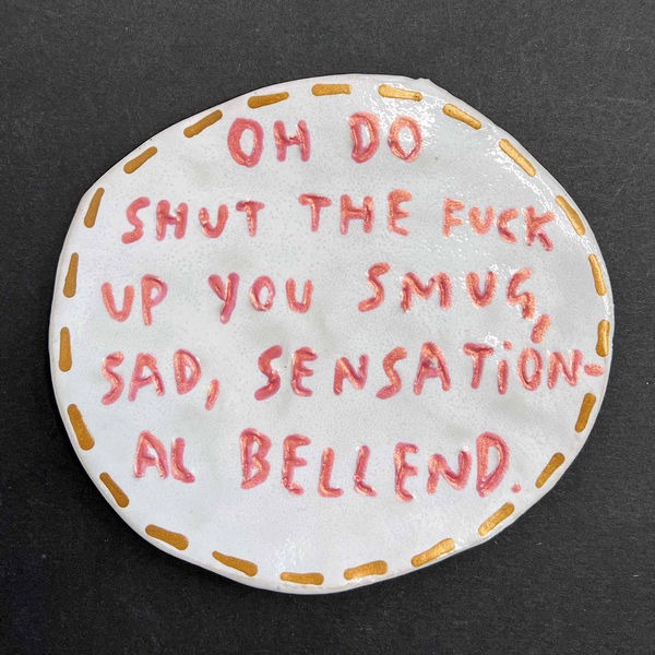 Dan Jamieson, Oh do shut the fuck up you smug, sad, sensational bellend. (S)