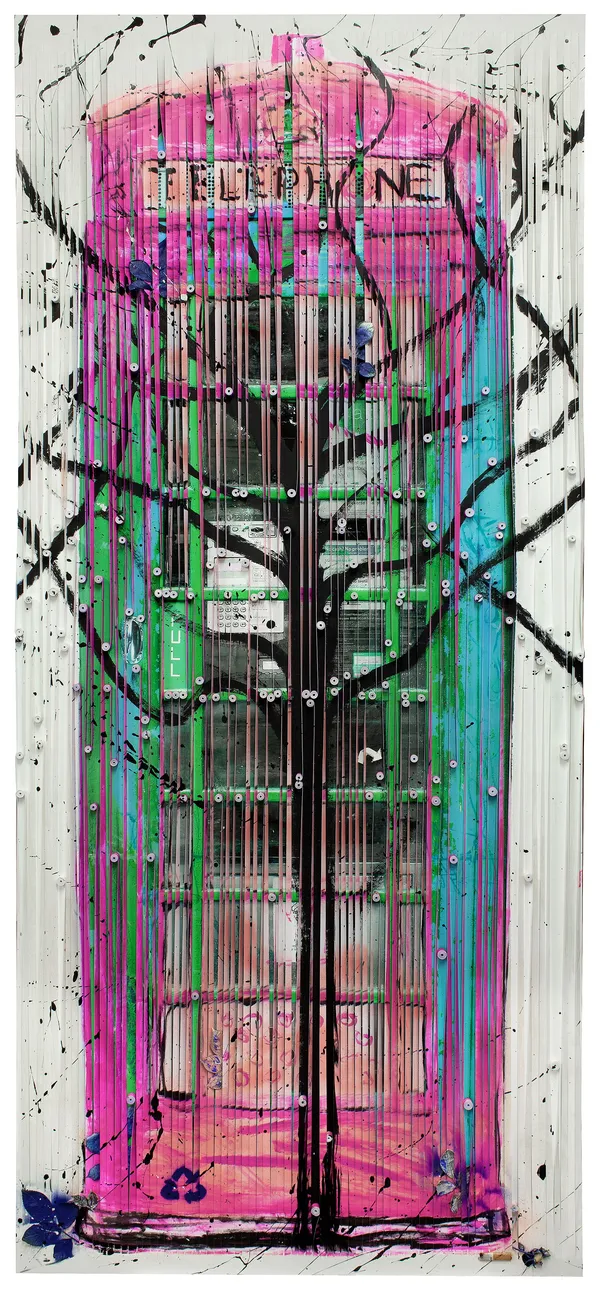 Soon To Be Removed, Recycled - Pink, Blue, Green