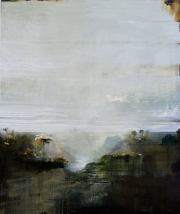 Gareth Edwards, The Seasons, Autumn, oil on canvas, 220x 180 cm, 2023