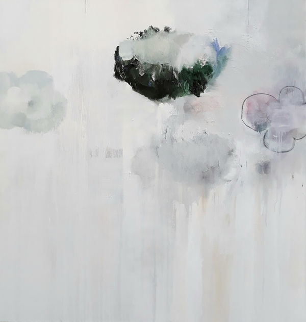 Gareth Edwards, Realm of the Senses I, oil on canvas, 110 x 105 cm, 2021