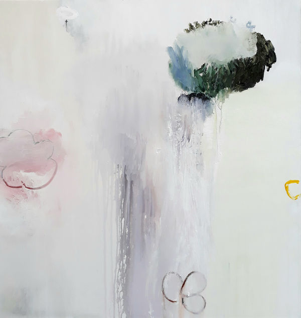 Gareth Edwards, Realm of the Senses II, oil on canvas, 110 x 105 cm, 2021