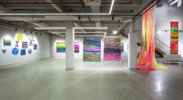 I Write In Colour Najat Makki Installation 13 1