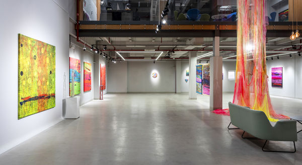 I Write In Colour Najat Makki Installation 15 1