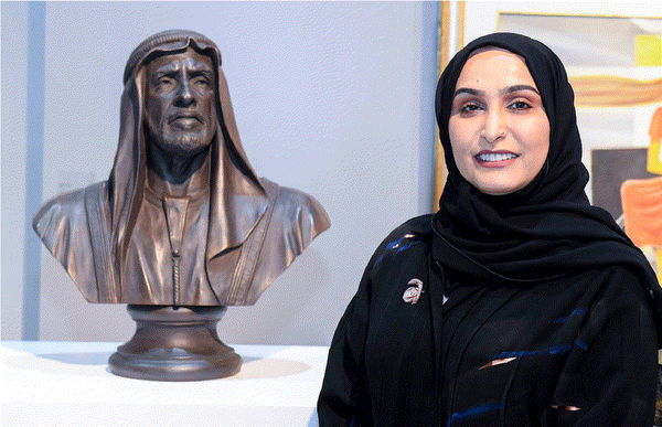 Aisha Alabbar, Founder of Aisha Alabbar Gallery: Showcasing Local Art To The World