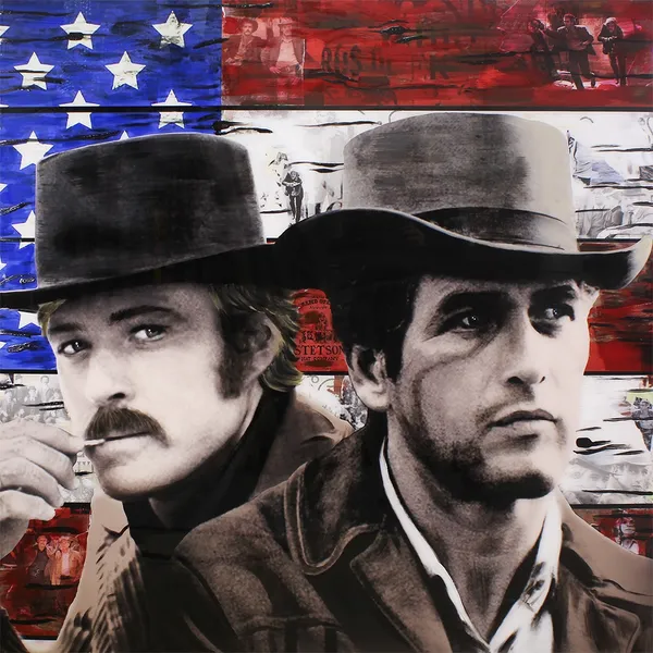 Butch Cassidy Sundace Kid 2936 52X52