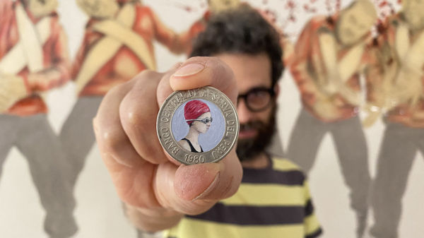 Take a guided tour of 'Painted Numismatics' with Carlos Alarcon, Exhibition Guided Tour