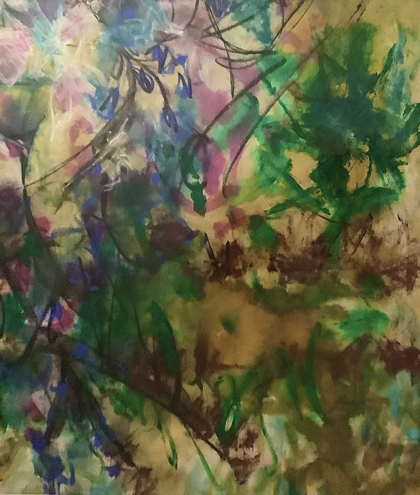 CAROL GOODCHILD Unforeseen and Free mixed media 80 x 70 cm £475