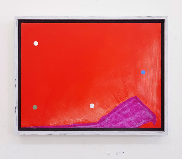 JEFF DELLOW Reveal -Jetty Size : 34.x44.5 cm Acrylic on canvas £1600